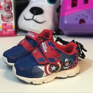 captain america kids shoes